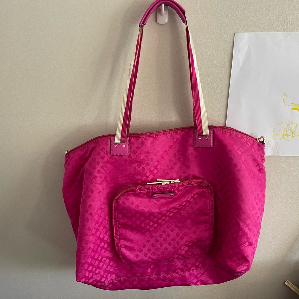 Kate Spade Pink Tote/Duffle bag